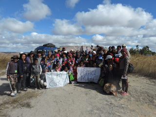 Green Class – Site visit at Ankafobe with steudents from Centre FMA Ampasanimalo funded by MBG and CRS